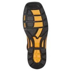 ARIAT MEN'S WORKHOG WIDE SQUARE TOE WORK BOOT- 10005888 -Select Western Denim Stores 10005888 sole