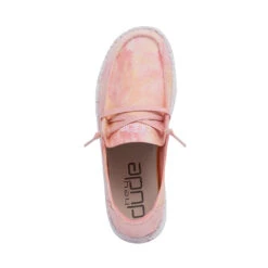 HEY DUDE WOMEN'S WENDY TIE DYE LEMON OMBRE-122256020 -Select Western Denim Stores 122256020 WENDY TIE DYE LEMON OMBRE LEFT 6