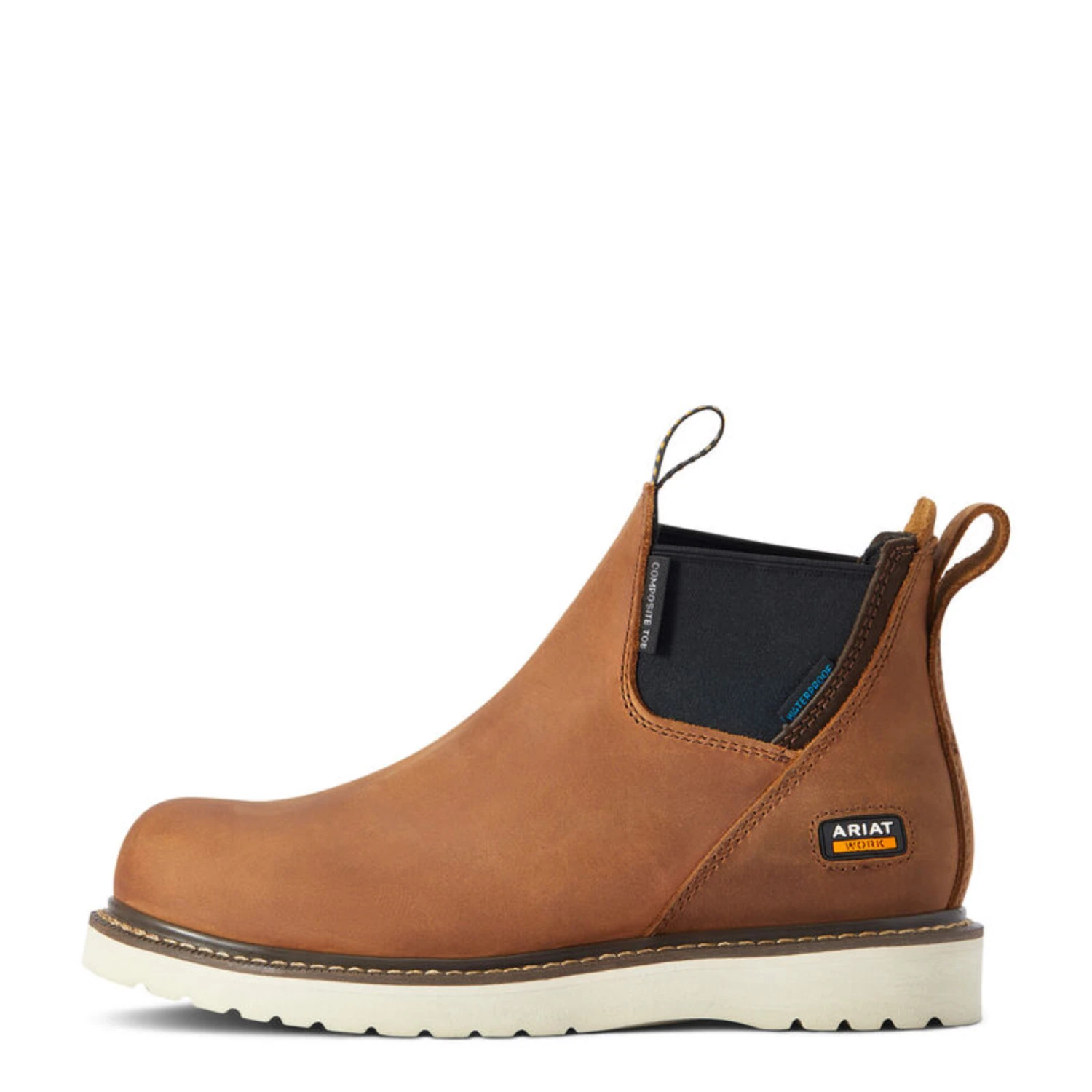 ARIAT WOMEN'S REBAR CHELSEA WATERPROOF COMPOSITE TOE WORK BOOT - 10042564 2 ARIAT WOMEN'S REBAR CHELSEA WATERPROOF COMPOSITE TOE WORK BOOT - 10042564 - Image 2