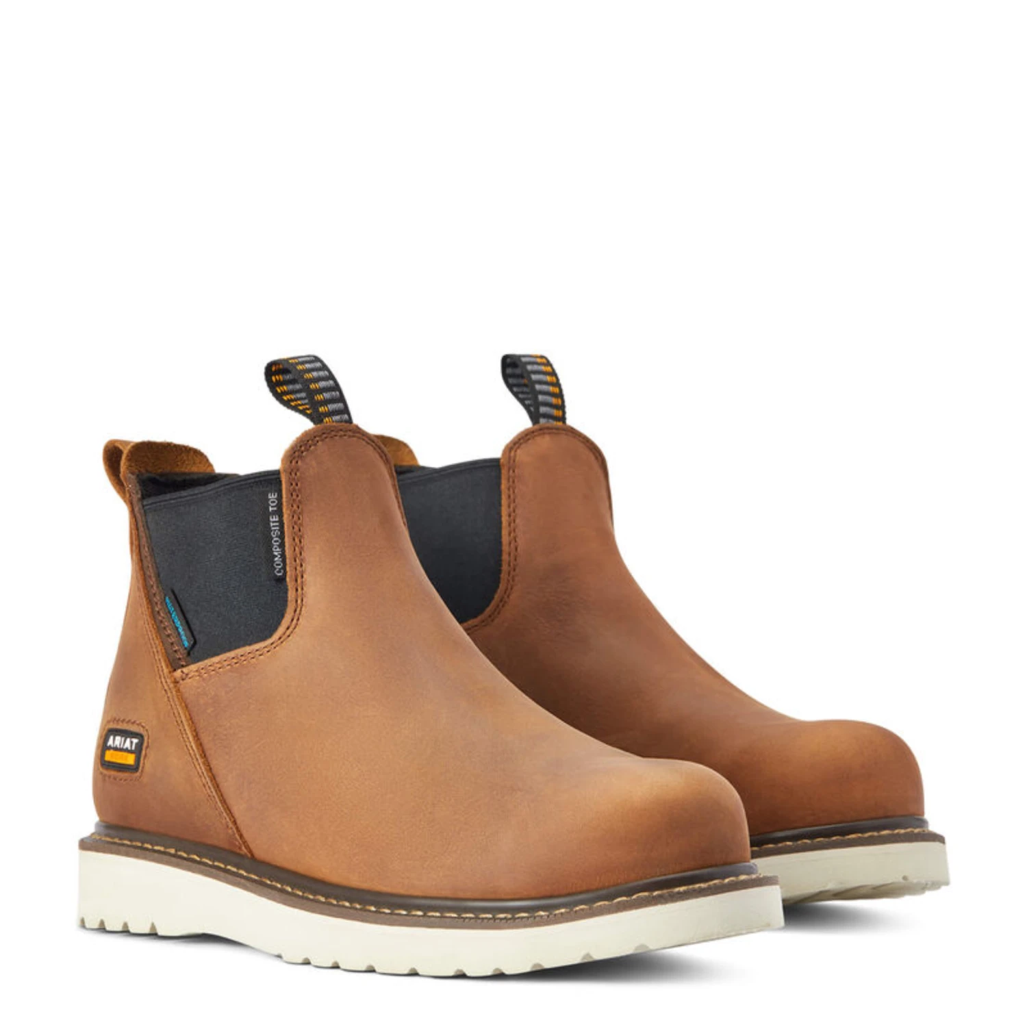 ARIAT WOMEN'S REBAR CHELSEA WATERPROOF COMPOSITE TOE WORK BOOT - 10042564 7 ARIAT WOMEN'S REBAR CHELSEA WATERPROOF COMPOSITE TOE WORK BOOT - 10042564 - Image 7