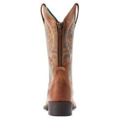 ARIAT WOMEN'S ROUND UP BACK ZIP WESTERN BOOT - 10044432 -Select Western Denim Stores 176 e2def79f 5f55 4c5c 9d0e 399e78e4d06a