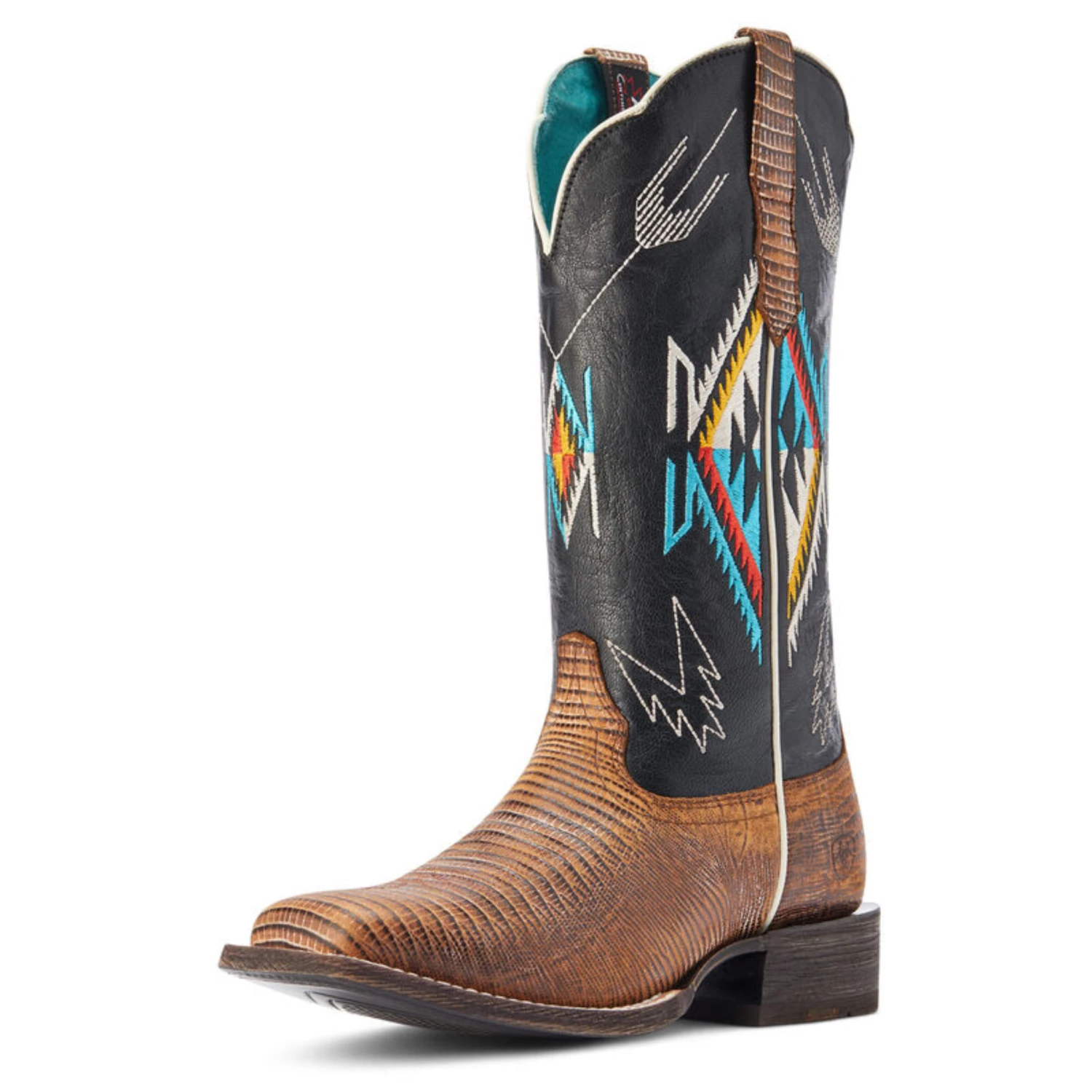 ARIAT WOMEN'S FRONTIER CHIMAYO WESTERN BOOTS - 10042573 1 ARIAT WOMEN'S FRONTIER CHIMAYO WESTERN BOOTS - 10042573