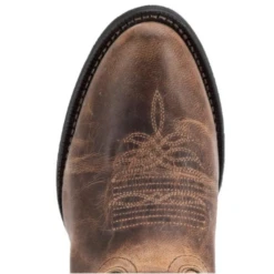 LAREDO WOMEN'S MADDIE TAN DISTRESSED LEATHER WESTERN BOOTS - 51112 -Select Western Denim Stores 3 e2e87816 d4d2 4031 8b39 fa72a33c1e59