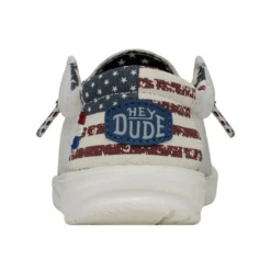 HEY DUDE KIDS WALLY YOUTH OFF WHITE PATRIOTIC - 400401K1 10 HEY DUDE KIDS WALLY YOUTH OFF WHITE PATRIOTIC - 400401K1 -Select Western Denim Stores 46 b7501968 f671 4e84 b561 a1b38fb8f03b