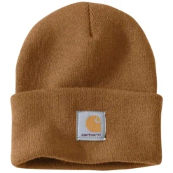 CARHARTT KNIT CUFFED BEANIE - A18 -Select Western Denim Stores A18 BRN