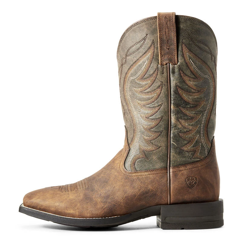 ARIAT MEN'S AMOS WESTERN BOOT - 10029688 2 ARIAT MEN'S AMOS WESTERN BOOT - 10029688 - Image 2