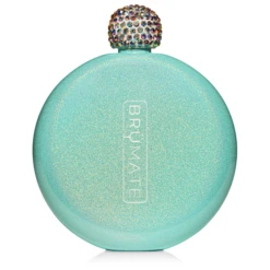 BRUMATE GLITTER FLASK AQUA - HF5GT