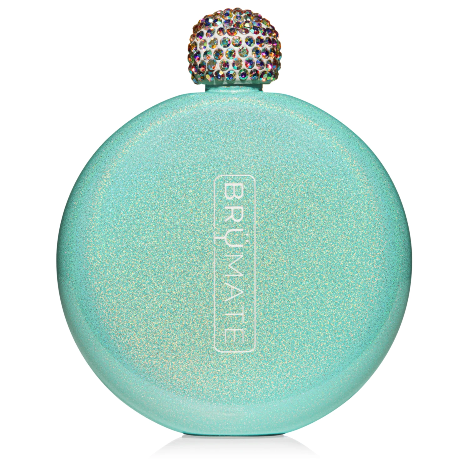 BRUMATE GLITTER FLASK AQUA - HF5GT 1 BRUMATE GLITTER FLASK AQUA - HF5GT