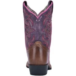 DAN POST KID'S MAJESTY LEATHER YOUTH WESTERN BOOT (3.5-6.5) - DPC3947 -Select Western Denim Stores DPC3947 4