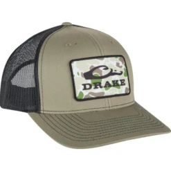 DRAKE OLD SCHOOL PATCH MESH BACK CAP - DH4000 -Select Western Denim Stores DRAKE 31