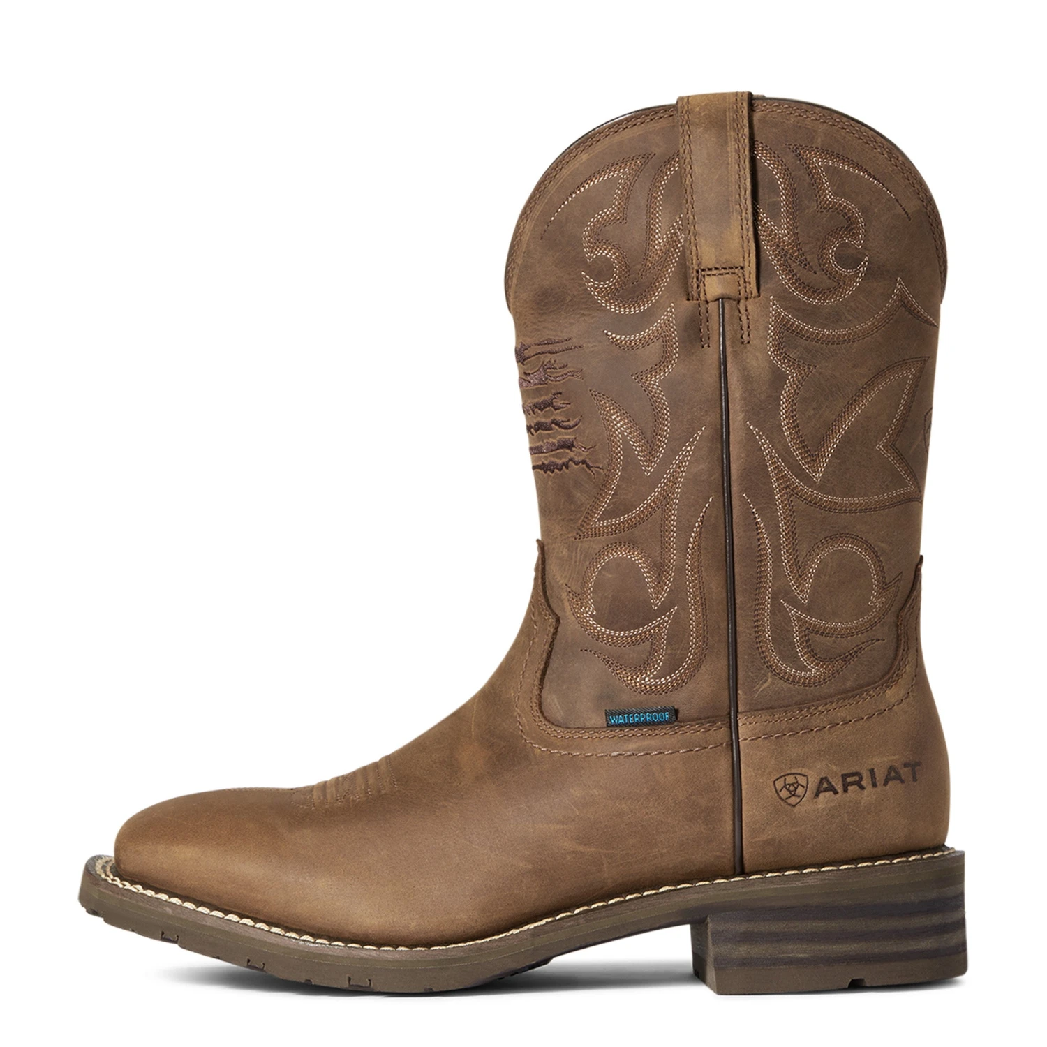 ARIAT MEN'S HYBRID PATRIOT WATERPROOF BOOT - 10038354 2 ARIAT MEN'S HYBRID PATRIOT WATERPROOF BOOT - 10038354 - Image 2