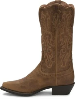 JUSTIN WOMEN'S PUMA COWHIDE WESTERN BOOT - L2561 -Select Western Denim Stores L2561 7