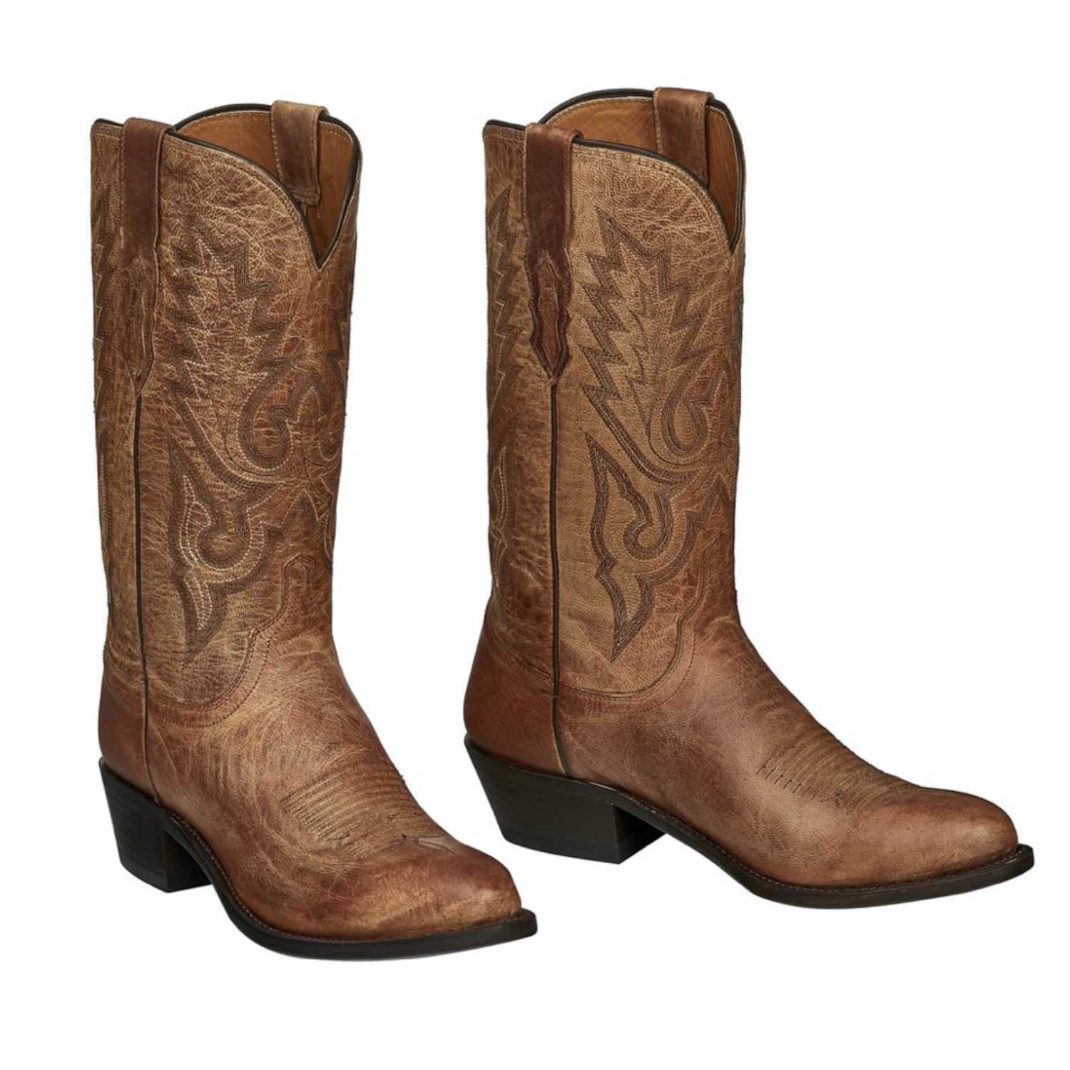 MEN'S LUCCHESE LEWIS MAD DOG GOAT EXOTIC BOOT- M1008.R4 4 MEN'S LUCCHESE LEWIS MAD DOG GOAT EXOTIC BOOT- M1008.R4 - Image 4