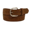 MF NOCONA BROWN TOOLED LEATHER BELT - N2411744