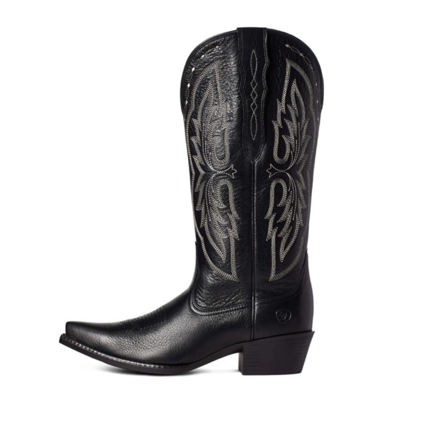 ARIAT WOMEN'S HERITAGE X TOE ELASTIC WIDE CALF WESTERN BOOT- 10036045 3 ARIAT WOMEN'S HERITAGE X TOE ELASTIC WIDE CALF WESTERN BOOT- 10036045 - Image 3