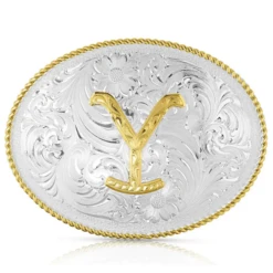 MONTANA BUCKLE OVAL YELLOWSTONE Y - Yellow17