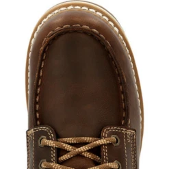 GEORGIA MEN'S BROWN 6 INCH WATERPROOF MOC-TOE WORK BOOT - GB00429 -Select Western Denim Stores RANDOM 66