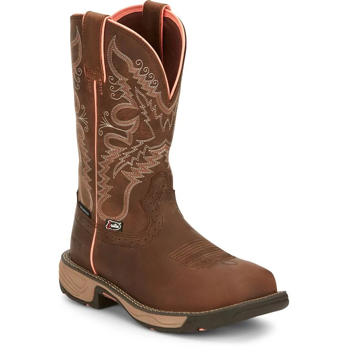 JUSTIN WOMEN'S RUSH COMPOSITE TOE WORKBOOT - SE4357 2 JUSTIN WOMEN'S RUSH COMPOSITE TOE WORKBOOT - SE4357 - Image 2