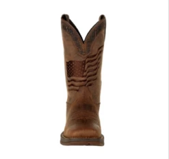 DURANGO MEN'S REBEL BROWN DISTRESSED FLAG EMBROIDERY WESTERN BOOT- DDB0314 -Select Western Denim Stores ScreenShot2021 05 13at4.30.37PM