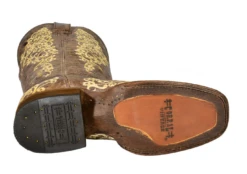 CORRAL WOMEN'S BROWN CRATER BONE EMBROIDERY SQUARE TOE BOOT- A2663 -Select Western Denim Stores ScreenShot2021 06 23at3.42.36PM