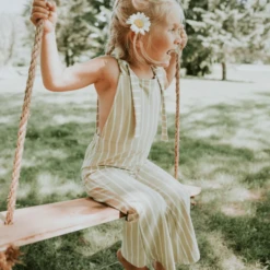 BAILEY'S BLOSSOM INFANT/TODDLER KELLYN BELL BOTTOM JUMPSUIT MUSTARD STRIPE -Select Western Denim Stores Untitleddesign 2022 08 23T130924.754