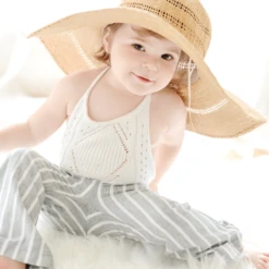 BAILEY'S BLOSSOMS INFANT/TODDLER BLAKELY BOHO BELL BOTTOM GRAY & WHITE STRIPES 6 BAILEY'S BLOSSOMS INFANT/TODDLER BLAKELY BOHO BELL BOTTOM GRAY & WHITE STRIPES -Select Western Denim Stores Untitleddesign 87