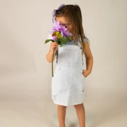 BAILEY'S BLOSSOMS INFANT/TODDLER DELILAH OVERALL SUSPENDER SKIRT WHITE DENIM 5 BAILEY'S BLOSSOMS INFANT/TODDLER DELILAH OVERALL SUSPENDER SKIRT WHITE DENIM -Select Western Denim Stores Untitleddesign 89
