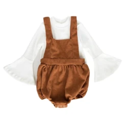 BAILEY'S BLOSSOMS INFANT/TODDLER DOLLY SUSPENDER BUBBLE ROMPER PRALINE -Select Western Denim Stores Untitleddesign 92