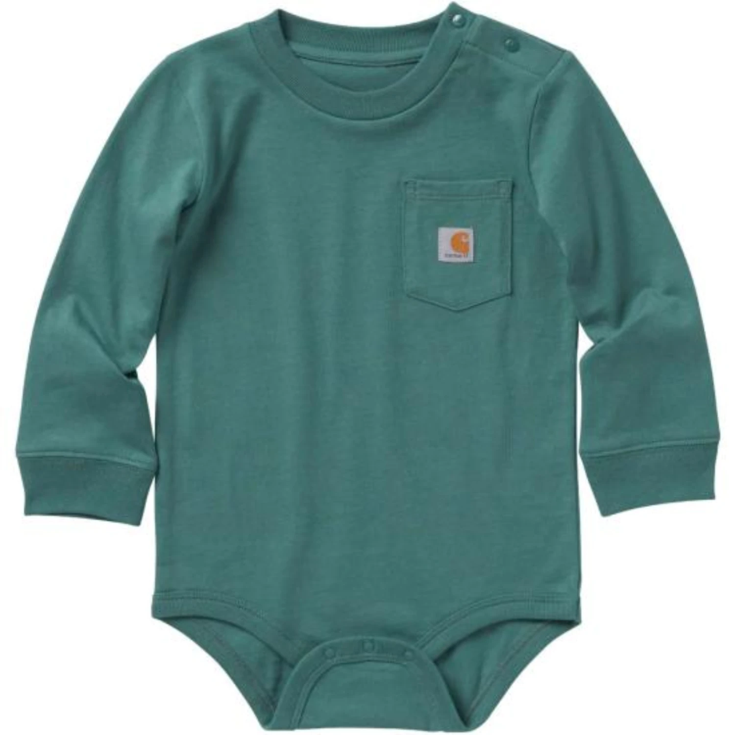 CARHARTT INFANT LONGSLEEVE POCKET BODYSUIT - CA6306 1 CARHARTT INFANT LONGSLEEVE POCKET BODYSUIT - CA6306