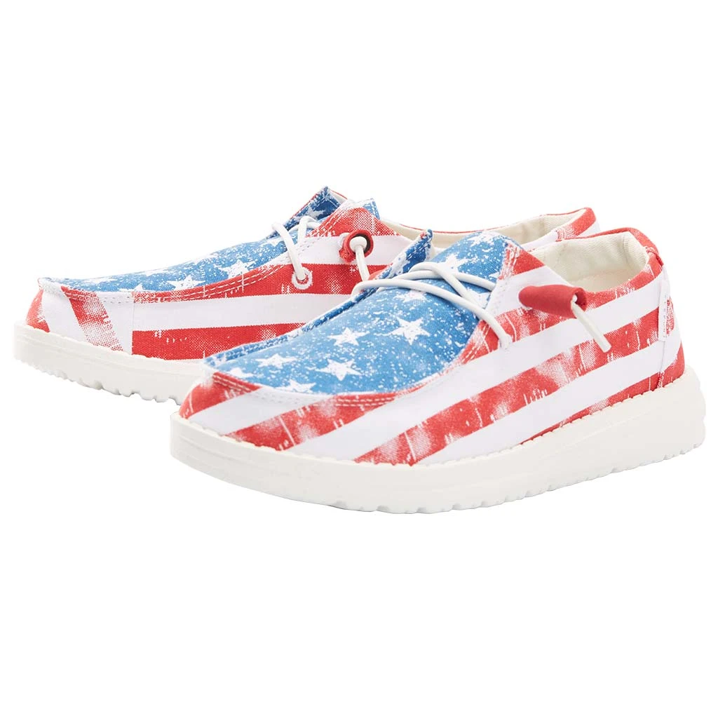 HEY DUDE WOMEN'S WENDY STAR SPANGLED- 121412698 2 HEY DUDE WOMEN'S WENDY STAR SPANGLED- 121412698 - Image 2