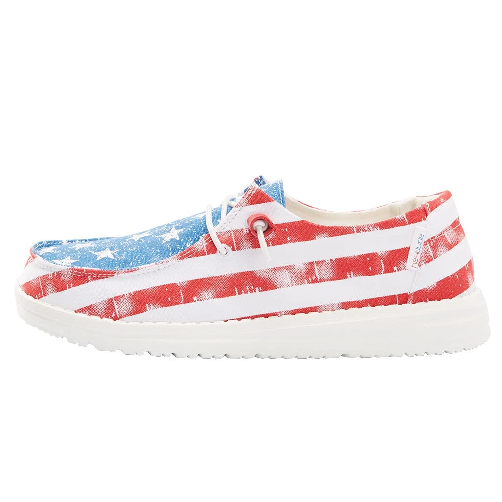 HEY DUDE WOMEN'S WENDY STAR SPANGLED- 121412698 1 HEY DUDE WOMEN'S WENDY STAR SPANGLED- 121412698